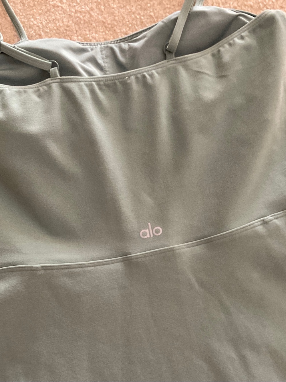 ALO Yoga Tennis Dress in Botanical Green - Picture 4 of 5
